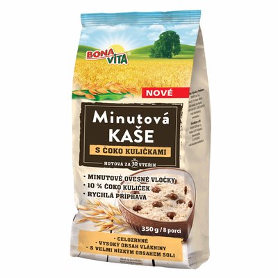 Obrázek ŠETŘÍME JÍDLEM: Minutová kaše s čokokuličkami 350g