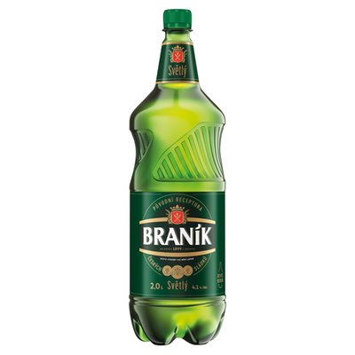 Obrázek ŠETŘÍME JÍDLEM: Braník Pivo výčepní světlé 2,0l