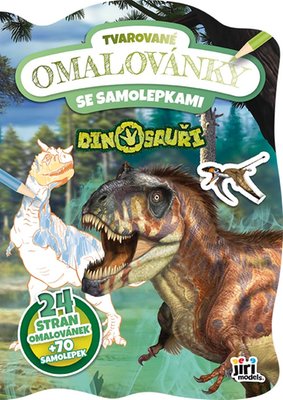 Obrázek Tvarované omalovánky Dinosauři