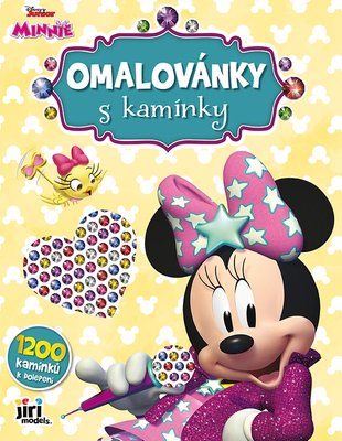 Obrázek Omalovánky s kamínky Minnie