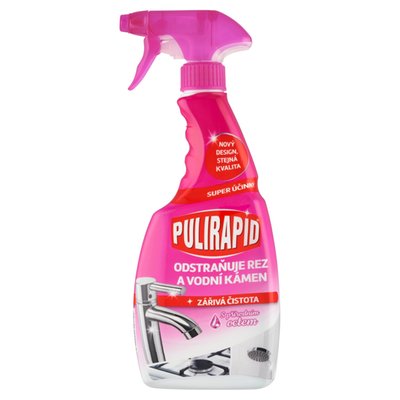 Obrázek Pulirapid Tekutý čistič na vodní kámen s přírodním octem 500ml