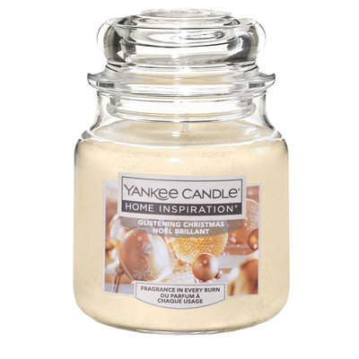 Obrázek Yankee Candle Home Inspiration sklo střední Glistening Christmas