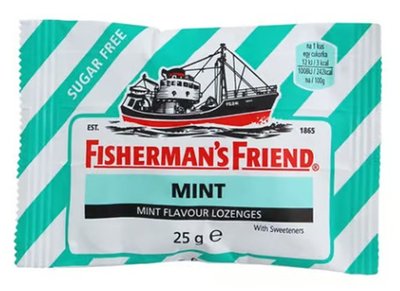 Obrázek Fisherman's Friend Mátové bonbóny bez přidaného cukru