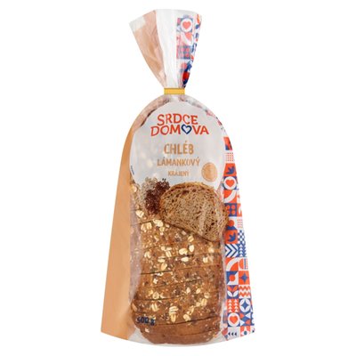 Obrázek Srdce domova Chléb lámankový krájený 500g