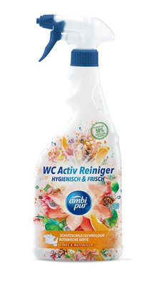 Obrázek Ambipur WC Active sprej citron & leknín 750ml