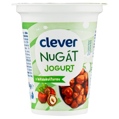 Obrázek ŠETŘÍME JÍDLEM: clever Nugát jogurt s bifidokulturou