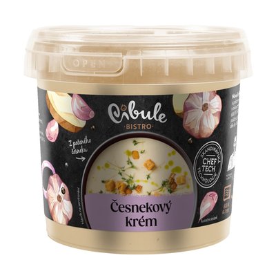 Obrázek ŠETŘÍME JÍDLEM: Cibule Bistro Krém z pečeného česneku 330 g