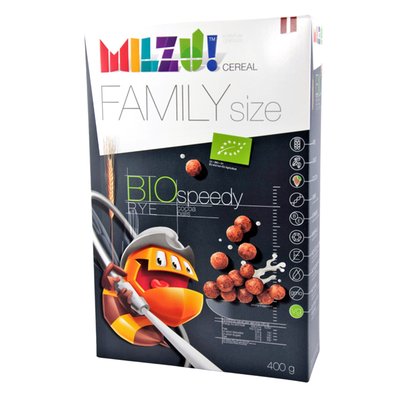 Obrázek Milzu! BIO Cereálni kuličky s kakaem 400g