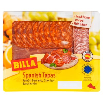 Obrázek ŠETŘÍME JÍDLEM: BILLA Spanish Tapas 120g