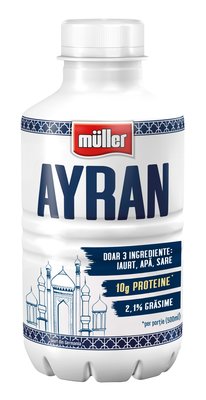Obrázek ŠETŘÍME JÍDLEM: Müller Ayran 500ml