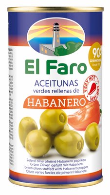 Obrázek Olivy El Faro s Habanero 350 g pikantní