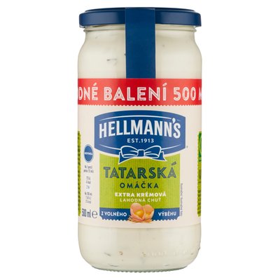 Obrázek ŠETŘÍME JÍDLEM: Hellmann's Tatarská omáčka 500ml