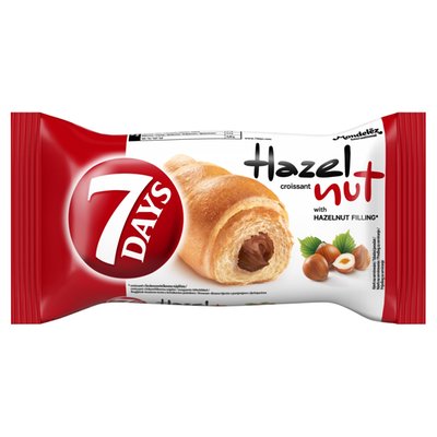 Obrázek ŠETŘÍME JÍDLEM: 7 Days Croissant s lískoořechovou náplní 60g
