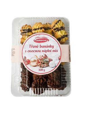 Obrázek ŠETŘÍME JÍDLEM:Třené banánky s ovocnou náplní balené 300g