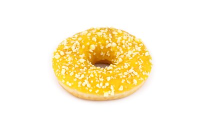 Obrázek Donut s citronovou náplní a bílou čokoládou