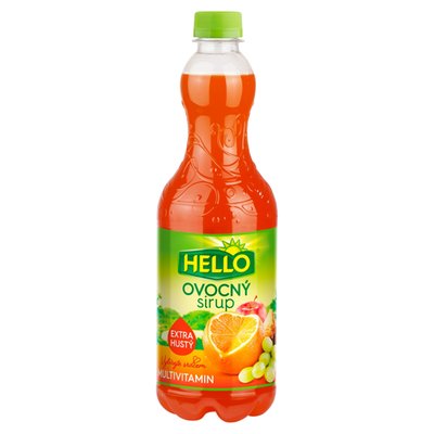 Obrázek Hello Ovocný sirup multivitamin 0,7l