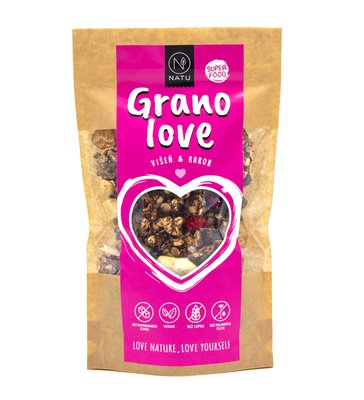 Obrázek Granola Višeň a karob 350g