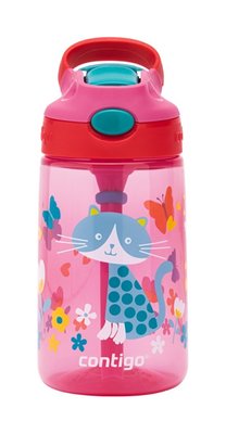 Obrázek CONTIGO Dětská lahev Gizmo Flip 420 ml Cherry Cat, růžová, červená