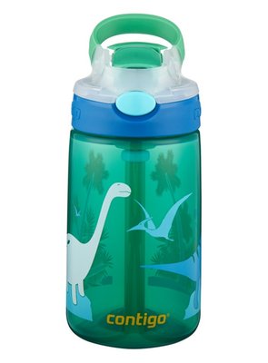 Obrázek CONTIGO Dětská lahev Gizmo Flip 420 ml Jungle Dino, zelená