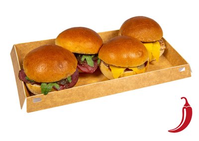 Obrázek Mix mini burgery 4ks