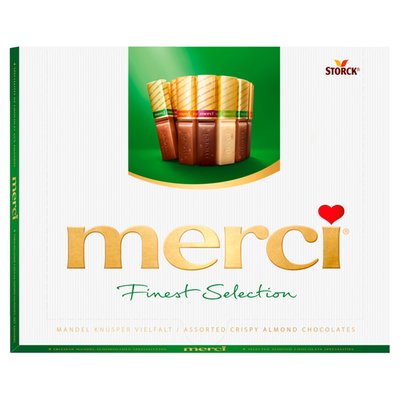 Obrázek ŠETŘÍME JÍDLEM: merci Finest Selection pralinky oříškové 250g