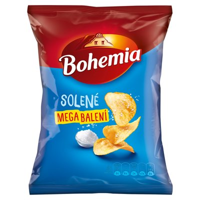 Obrázek ŠETŘÍME JÍDLEM: Bohemia Chips solené 200g