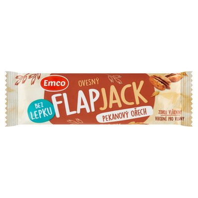 Obrázek Emco Ovesný Flapjack pekanový ořech 45g