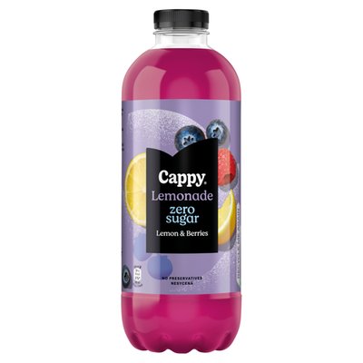 Obrázek Cappy Lemonade Zero Sugar Lemon & Berries 1,25l