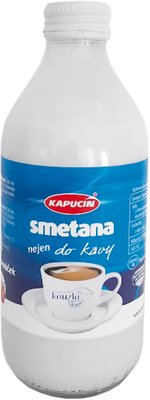 Obrázek ŠETŘÍME JÍDLEM: Kapucín smetana do kávy 10%, 310g sklo