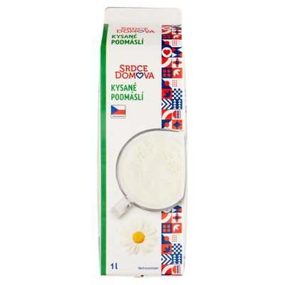 Obrázek ŠETŘÍME JÍDLEM: Srdce domova Kysané podmáslí 1l