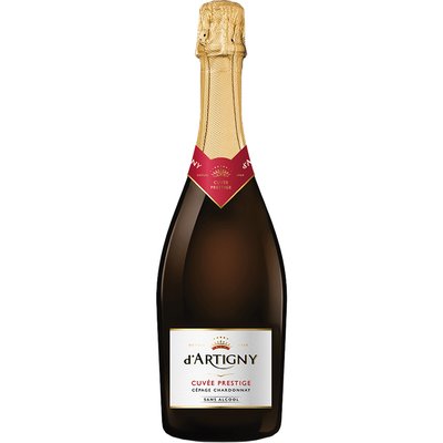 Obrázek D´Artigny Cuvee Prestige Brut 0% 0,75l