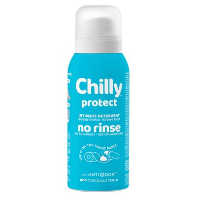 Obrázek Chilly Protect intimní mycí pěna bez oplachování 100ml