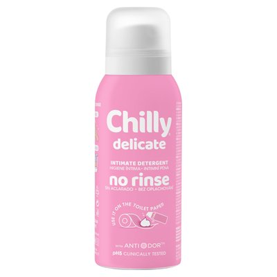 Obrázek Chilly Delicate intimní mycí pěna bez oplachování 100ml