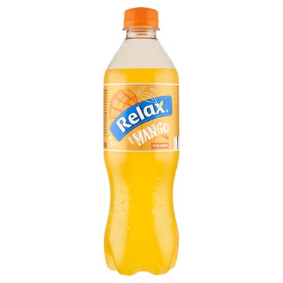 Obrázek Relax Sycená limonáda příchuť mango 500ml