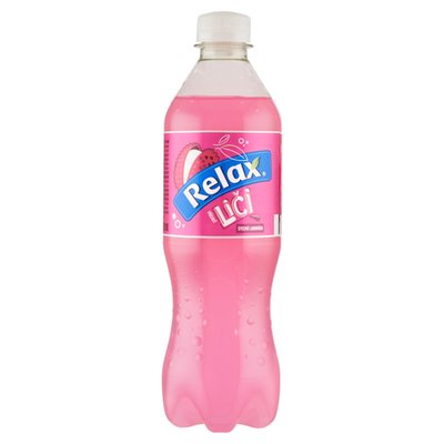 Obrázek Relax Sycená limonáda příchuť liči 500ml