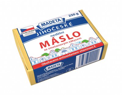 Obrázek ŠETŘÍME JÍDLEM: Jihočeské máslo nedělní 77% 250 g
