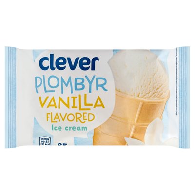 Obrázek clever Plombyr mražený krém smetanový s vanilkovou příchutí v oplatce 65g