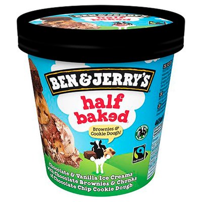 Obrázek Ben&Jerry's zmrzlina Half Baked 465ml