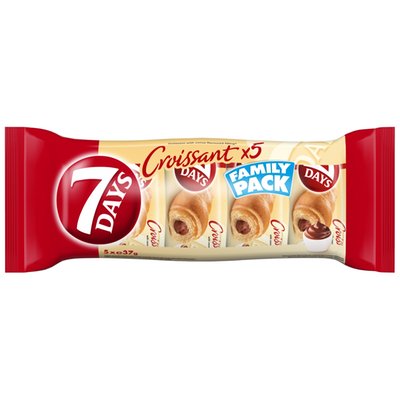 Obrázek 7 Days Croissant s kakaovou náplní 5 x 37g