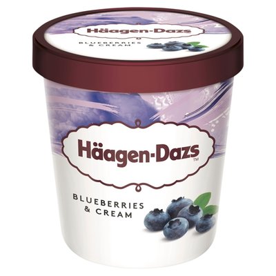 Obrázek Häagen-Dazs Borůvková smetanová zmrzlina s celými borůvkami 460ml