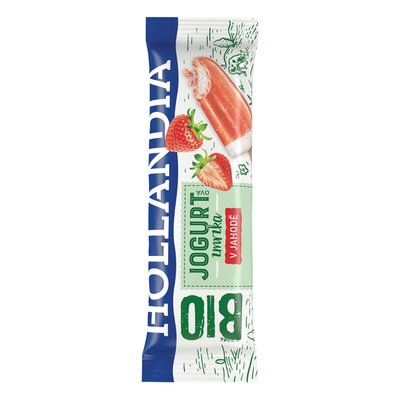 Obrázek Hollandia BIO Jogurtová zmrzka v Jahodě 50ml