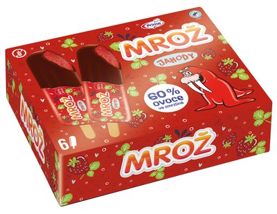 Obrázek Mrož Ovoce Jahody 6x50 ml multipack