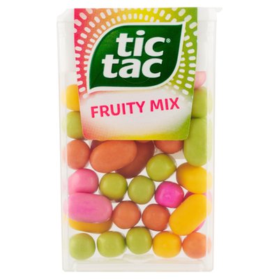 Obrázek ŠETŘÍME JÍDLEM: Tic Tac Fruity Mix 18g