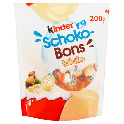 Obrázek ŠETŘÍME JÍDLEM: Kinder Schoko-Bons White 200g