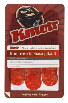 Obrázek ŠETŘÍME JÍDLEM: Kmotrova klobása pikant 75g