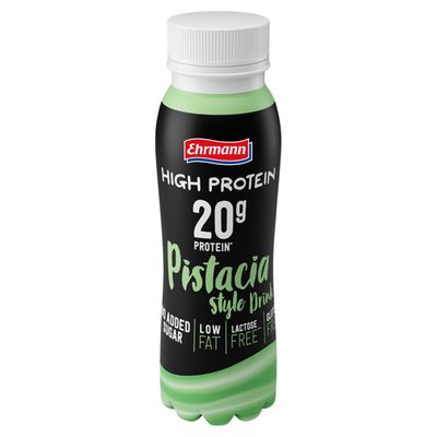 Obrázek ŠETŘÍME JÍDLEM: Ehrmann High Protein Pistachio Style Drink 250ml