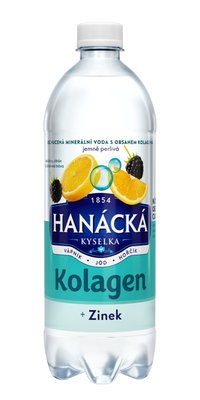 Obrázek Hanácká Kyselka Ochucená minerální voda s obsahem kolagenu jemně perlivá 0,7l