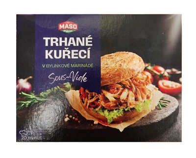 Obrázek Kuřecí trhané maso v bylinkové marinádě 500g