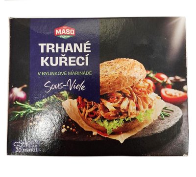 Obrázek Kuřecí trhané maso v bylinkové marinádě 500g