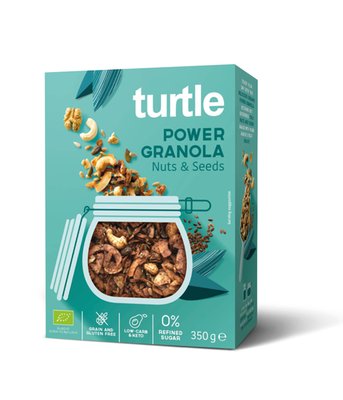 Obrázek Turtle BIO Power Granola Ořechy & Semínka